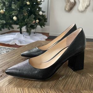 Marc Fisher classic black block heel Zala